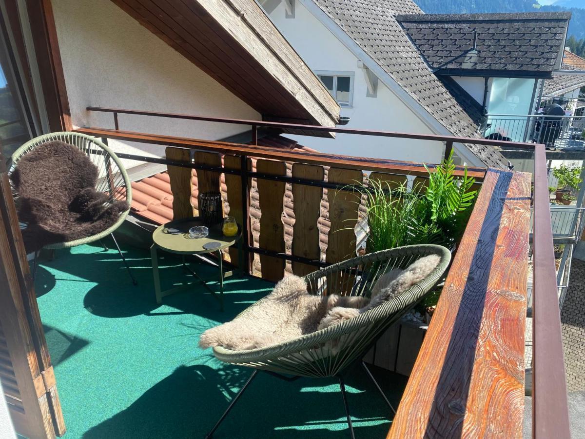 Dachwohnung In Der Mitte Von Laax-Dorf Zewnętrze zdjęcie
